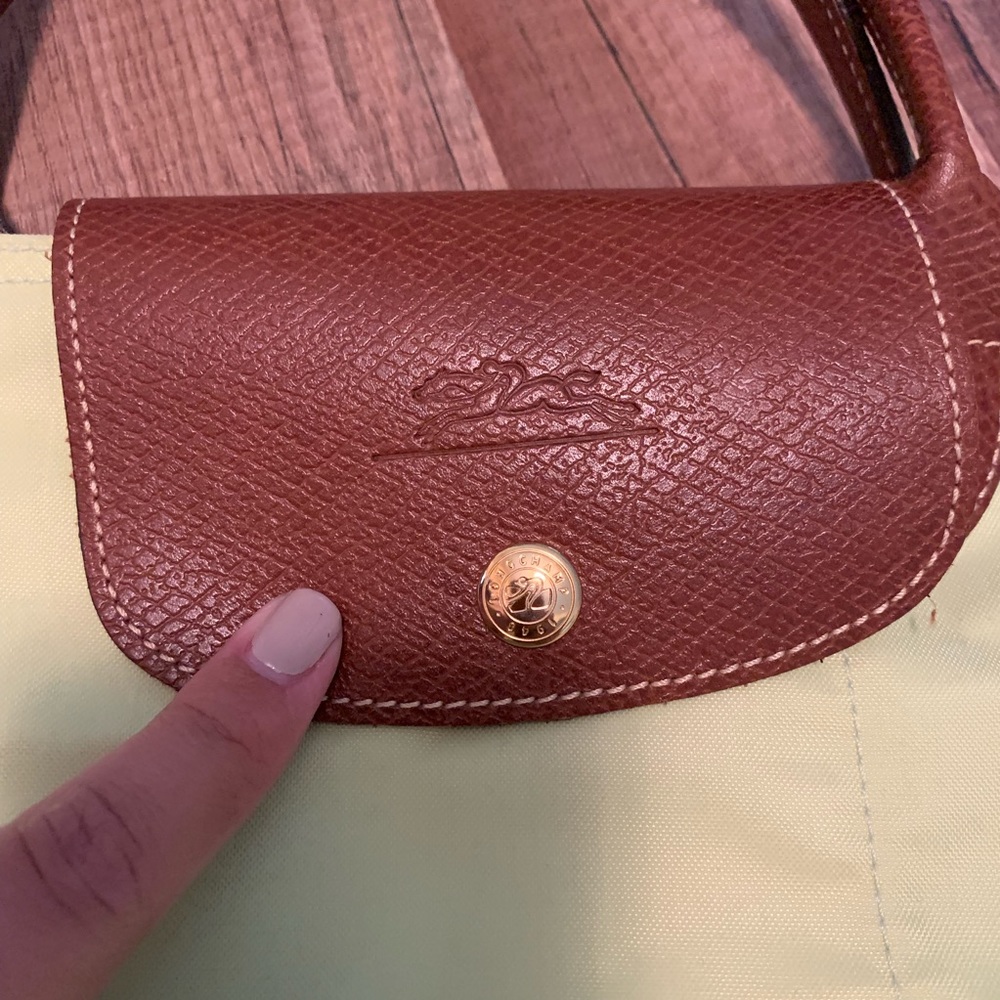 PLIAGE LIME LONGCHAMP TOTE NO ZIPPER